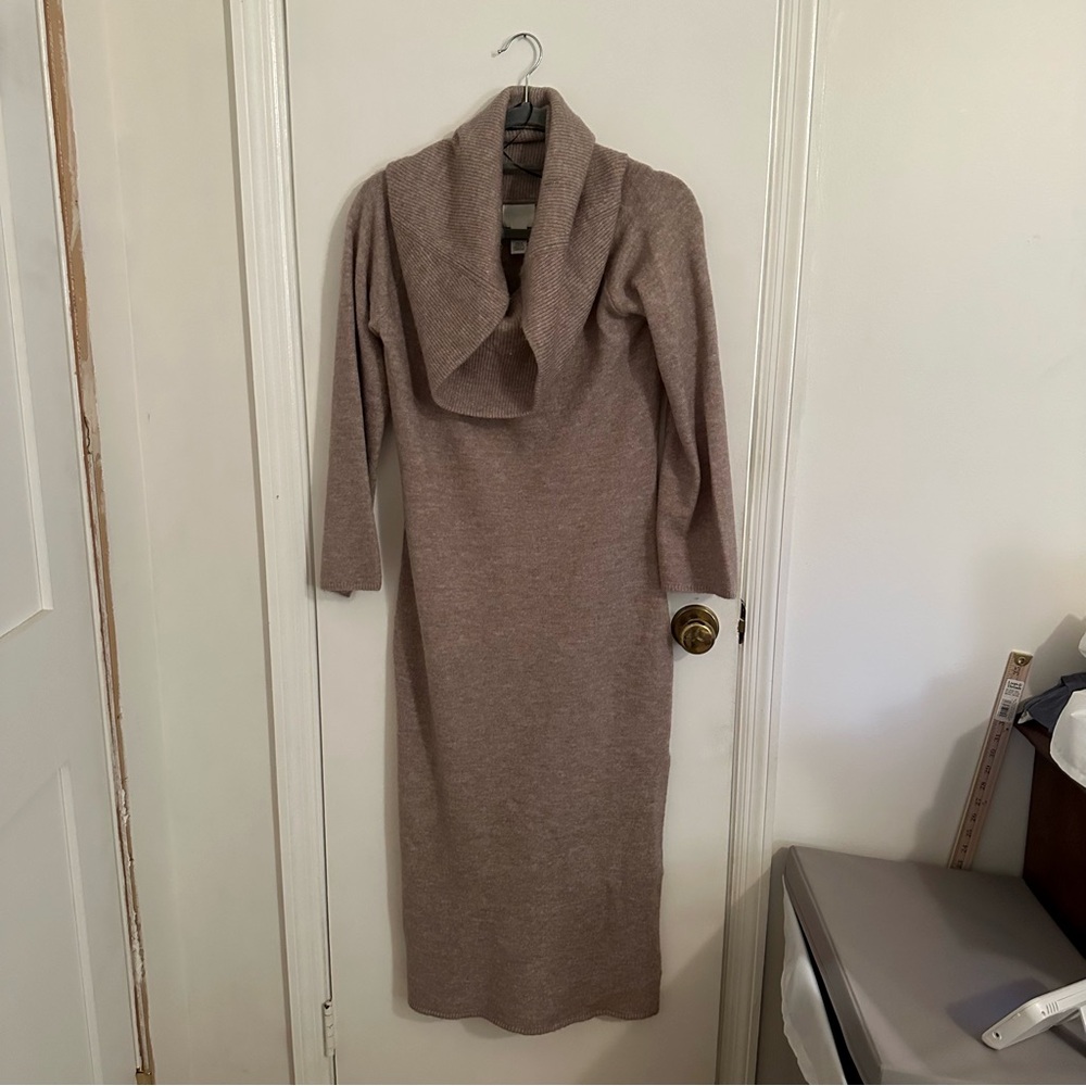 Off Shoulder Knit Dress